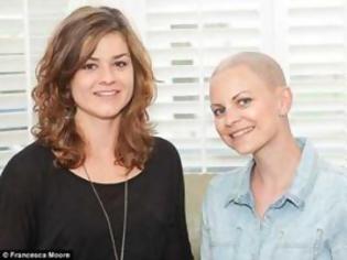 Φωτογραφία για Δώρισε τα μαλλιά της στην καρκινοπαθή φίλη της!