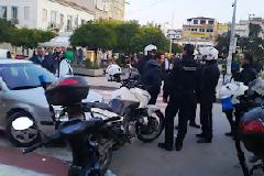 Επιχείρηση σκούπα στην Λαμία. Προσαγωγές αλλοδαπών