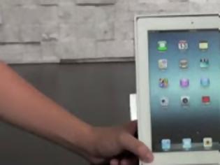 Φωτογραφία για Unboxing video: το νέο iPad