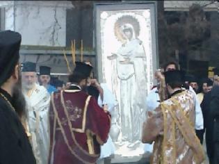 Φωτογραφία για Πάνδημη συμμετοχή στην υποδοχή της Παναγίας της Γερόντισσας στη Λαμία