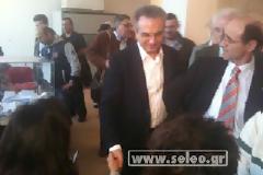 Ψήφισε κι ο Γιάννης Μαγκριώτης στη Θεσσαλονίκη...