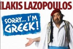 Παραλίγο να διακοπεί η παράστασή του Λάκη Λαζόπουλου Sorry I am Greek εξαιτίας της… Μέρκελ!
