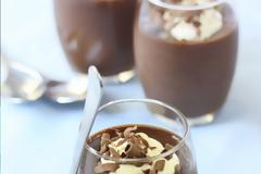Γλυκό: mousse σοκολάτας με 2 υλικά