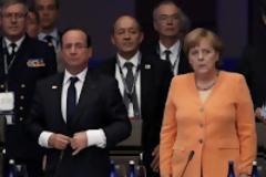 «Νέα γραμμή» θέλει ο Ολάντ, πάγια η γραμμή του «όχι» για τη Γερμανία