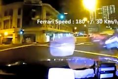 Τρομακτικό τροχαίο on camera! Ferrari πέφτει πάνω σε ταξί, 3 νεκροί (VIDEO)