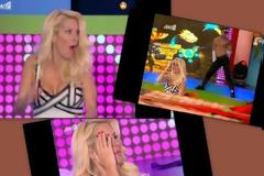 VIDEO: Δείτε την ανίδραση της Ε. Μενεγάκης όταν στρίπερ τα πέταξε όλα μπροστά της!