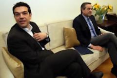 «Καυγάς» Σαμαρά – Τσίπρα με φόντο τον Ολάντ και την Ε.Ε.