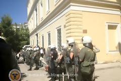 Συνεχίζεται η ένταση στα δικαστήρια της Ευελπίδων