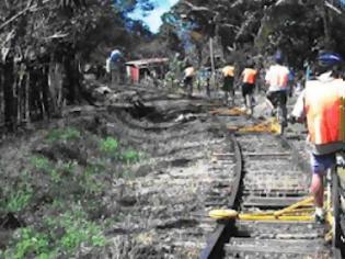 Φωτογραφία για Το τρενοποδήλατο «ζωντανεύει» τις ράγες