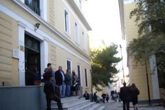 VIDEO: Χρυσή Αυγή: Ένταση στα δικαστήρια Ευελπίδων
