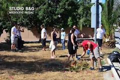 Καθαρισμός της ακτής στο Τολό Αργολίδας