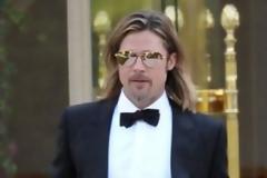 B.PITT: Έκλεψε την παράσταση με την cool και σέξι εμφάνισή του