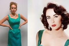 H Lindsay Lohan δοκιμάζει κοστούμια για το ρόλο της Elizabeth Taylor