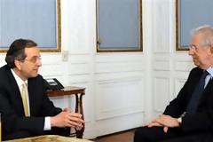 Μόνη λύση η «ανάπτυξη» λένε Σαμαράς και Μόντι