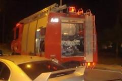 Φωτιά σε υπαίθριο χώρο απορριμμάτων στη Λεωφόρο Κηφισού