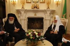 Συνομιλίες με τον πατριάρχη Κύριλλο είχε στη Μόσχα ο αρχιεπίσκοπος Ιερώνυμος