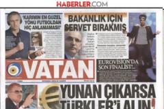 Vatan: «Βγάλτε την Ελλάδα από την Ε.Ε και βάλτε την Τουρκία»