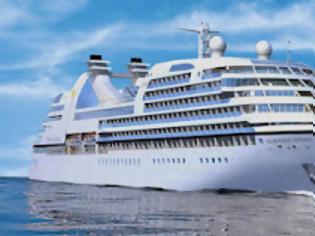 Φωτογραφία για Υποδοχή του Seabourn Odyssey στην Πύλο