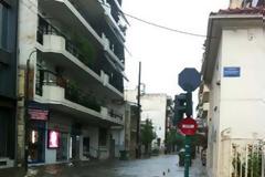 Eικόνες από την πλημμυρισμένη Λάρισα