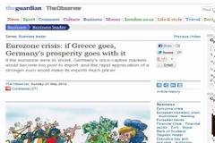 Guardian: Αν η Ελλάδα φύγει από το ευρώ η ευημερία της Γερμανίας… πάει περίπατο