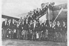 Ολυμπιακοί Αγώνες Ρώμη 1960 -  Αναχώρηση της Αποστολής των 49 αθλητών