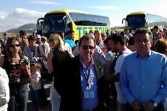 Στην υποδοχή Ρώσων επισκεπτών ο Περιφερειάρχης Σταύρος Αρναουτάκης