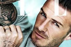 Ο David Beckham στο Βρετανικό Elle