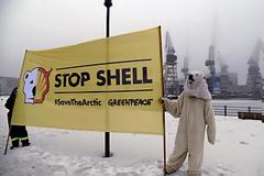 H Shell απειλεί την Greenpeace