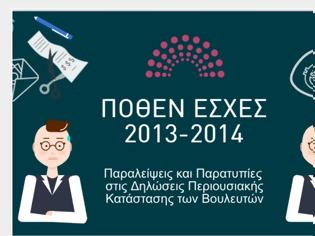 Φωτογραφία για Λίγο «έσχες», ελάχιστο «πόθεν» - Δείτε την πραγματική εικόνα των Πόθεν Έσχες των βουλευτών για τα έτη 2013-2014