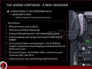Φωτογραφία για Η ASUS X370 Crosshair VI Hero στη φόρα..