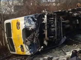 Φωτογραφία για Τραγωδία στο Βέλγιο: Εκτροχιασμός τρένου με ένα νεκρό και 25 τραυματίες