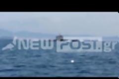 Τουρκικό υποβρύχιο έξω από την Κω στα ελληνικά χωρικά ύδατα - Βίντεο ντοκουμέντο