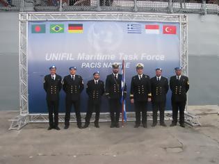 Φωτογραφία για Συμμετοχή του ΠΝ στην Τελετή Παράδοσης-Παραλαβής Διοικητού MTF UNIFIL