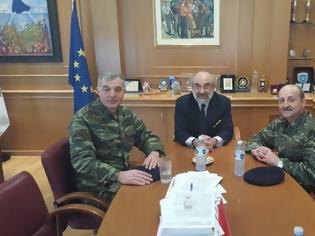 Φωτογραφία για Επίσκεψη του νέου Διοικητή της ΧΙΙ Μεραρχίας στον Δήμαρχο Αλεξανδρούπολης