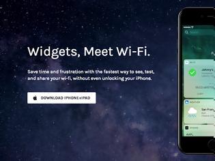 Φωτογραφία για Wi-Fi Widget: AppStore free today...δωρεάν για σήμερα
