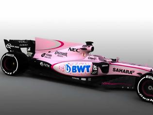 Φωτογραφία για Το πρώτο ροζ μονοθέσιο στην ιστορία της Formula 1