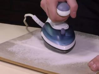 Φωτογραφία για Απίστευτο: Σιδερώνει το αλάτι – Δείτε τι πετυχαίνει!
