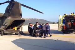 Αεροδιακομιδές Ασθενών με Ελικόπτερα της Αεροπορίας Στρατού