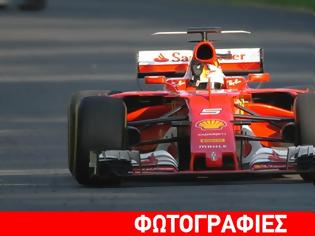 Φωτογραφία για Formula 1: Ο Vettel ME Ferrari  στο GP της Αυστραλίας