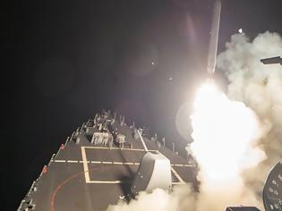 Φωτογραφία για Οι ΗΠΑ βομβάρδισαν τη Συρία με 59 πυραύλους – Το διάγγελμα Τραμπ για την επίθεση