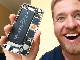 Φωτογραφία για Ένας Αμερικανός κατασκεύασε το iphone 6S από ανταλλακτικά με κόστος στα 300 δολάρια