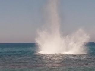 Φωτογραφία για Μοναδικό θέαμα με εξουδετέρωση βλήματος στην Κρήτη (βίντεο)
