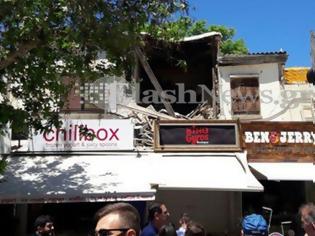 Φωτογραφία για Ηράκλειο Κρήτης: Το κτίριο κατέρρεε και οι τουρίστες το ...χάζευαν [photos]