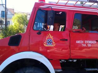 Φωτογραφία για Ξημερώματα στη Λαμία: Φωτιά σε φορτηγό, συναγερμός στην Π.Υ.