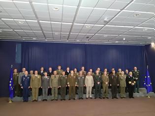 Φωτογραφία για Συμμετοχή Α/ΓΕΕΘΑ Ναύαρχου Ευάγγελου Αποστολάκη στη Σύνοδο Στρατιωτικής Επιτροπής ΕΕ