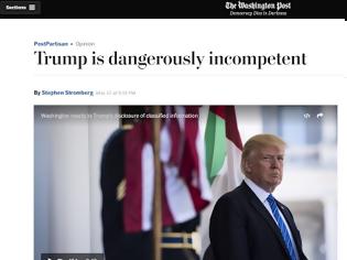 Φωτογραφία για Washington Post, η εφημερίδα που συνδέθηκε με το Watergate ζητά πρόταση μομφής για Τραμπ