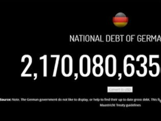 Φωτογραφία για Το τεράστιο χρέος της Γερμανίας που πληρώνουμε εμείς με τα εικονικά μας δάνεια!