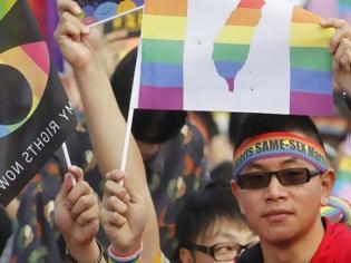 Φωτογραφία για Η Ταϊβάν λέει «ναι» στο γάμο των ομοφυλόφιλων