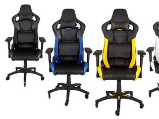Φωτογραφία για Η Corsair ανακοίνωσε νέα gaming καρέκλα T1 RACE