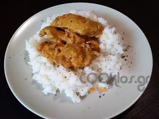Φωτογραφία για Η συνταγή της Ημέρας: Φιλέτα μπούτι κοτόπουλο με σάλτσα μουστάρδας